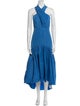 Veronica Beard Halterneck Long Dress