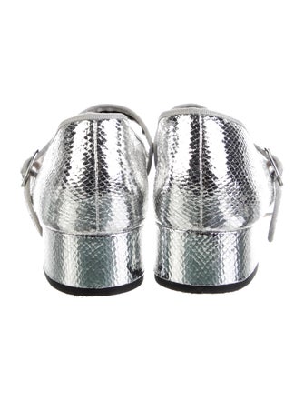 Veronica Beard Leather Mary Jane Flats