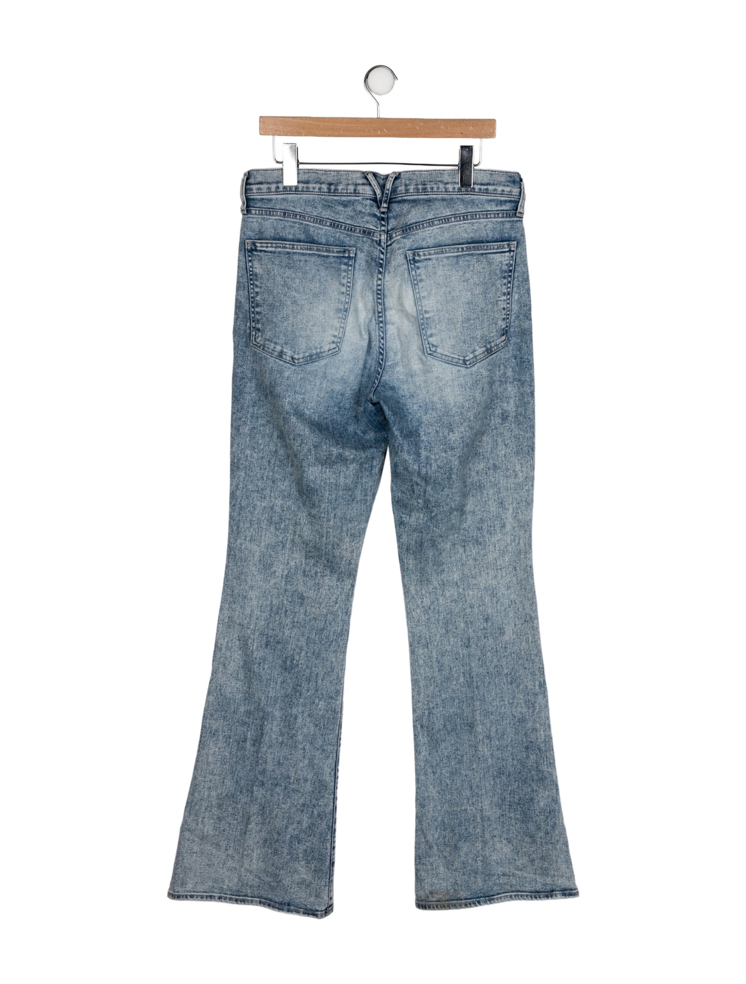 Veronica Beard High-Rise Wide Leg Jeans