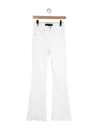 Veronica Beard Mid-Rise Flared Jeans