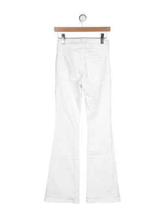 Veronica Beard Mid-Rise Flared Jeans