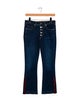 Veronica Beard Mid-Rise Straight Leg Jeans
