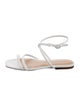 Veronica Beard Embossed Leather Sandals