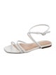 Veronica Beard Embossed Leather Sandals