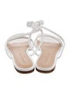 Veronica Beard Embossed Leather Sandals