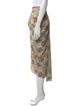 Veronica Beard Silk Midi Length Skirt