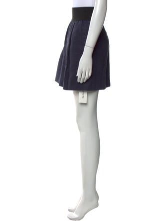 Veronica Beard Linen Mini Skirt