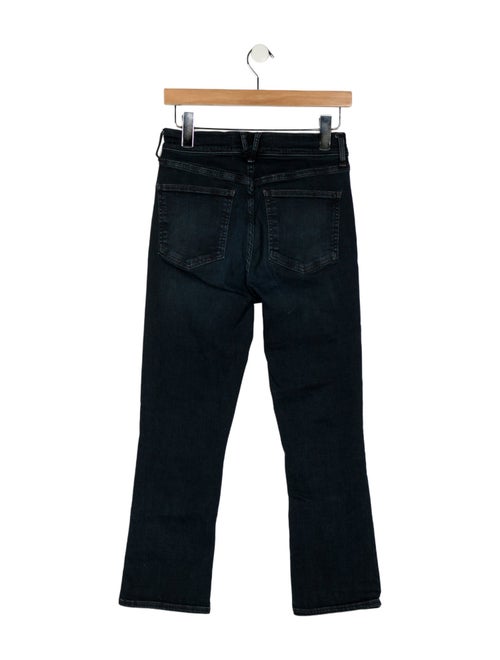 Veronica Beard High-Rise Straight Leg Jeans