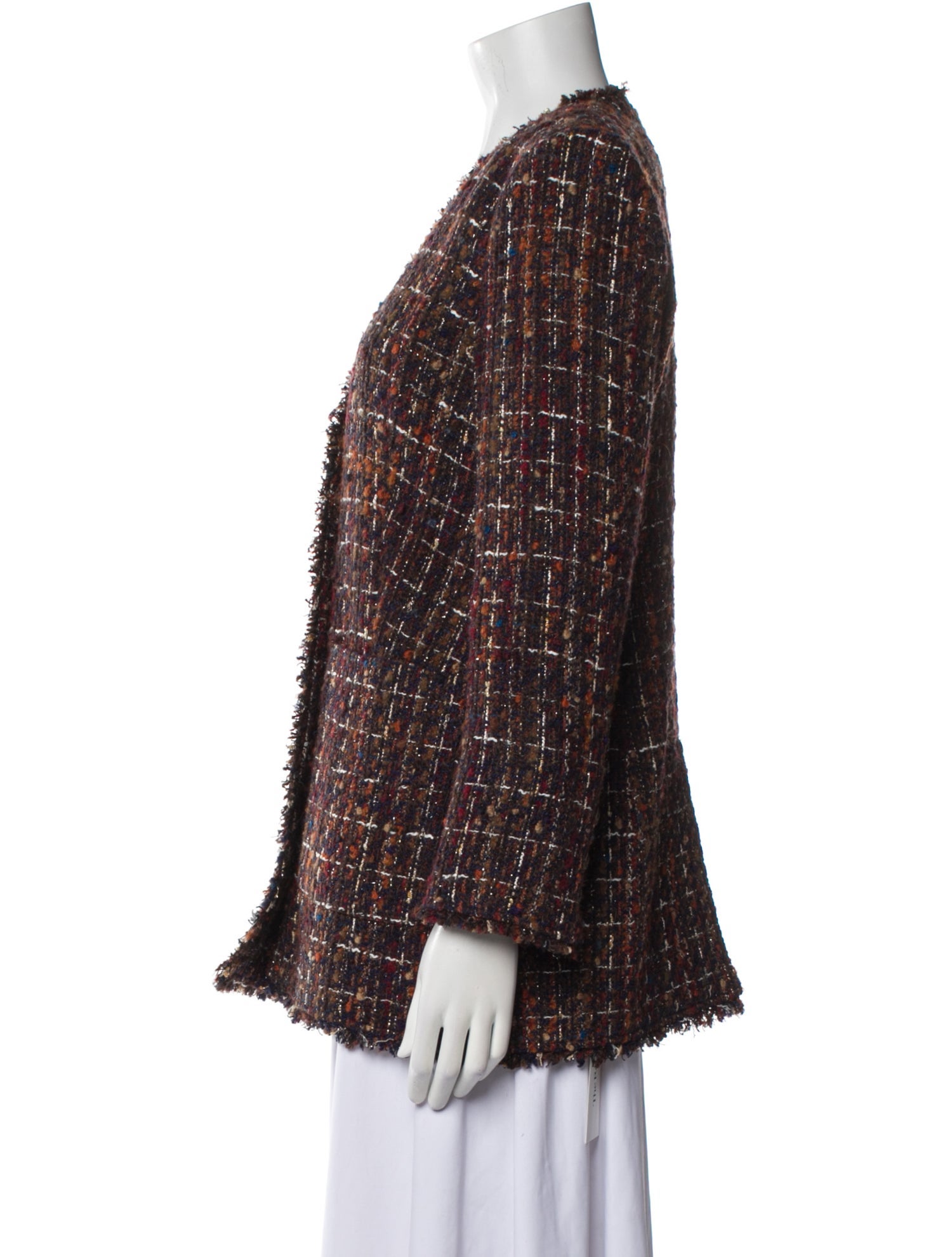 Veronica Beard Tweed Pattern Jacket
