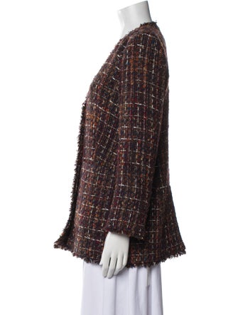 Veronica Beard Tweed Pattern Jacket