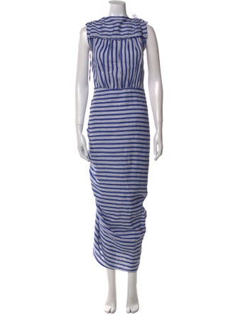 Veronica Beard Linen Long Dress