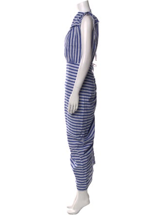 Veronica Beard Linen Long Dress