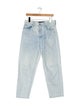 Veronica Beard High-Rise Straight Leg Jeans
