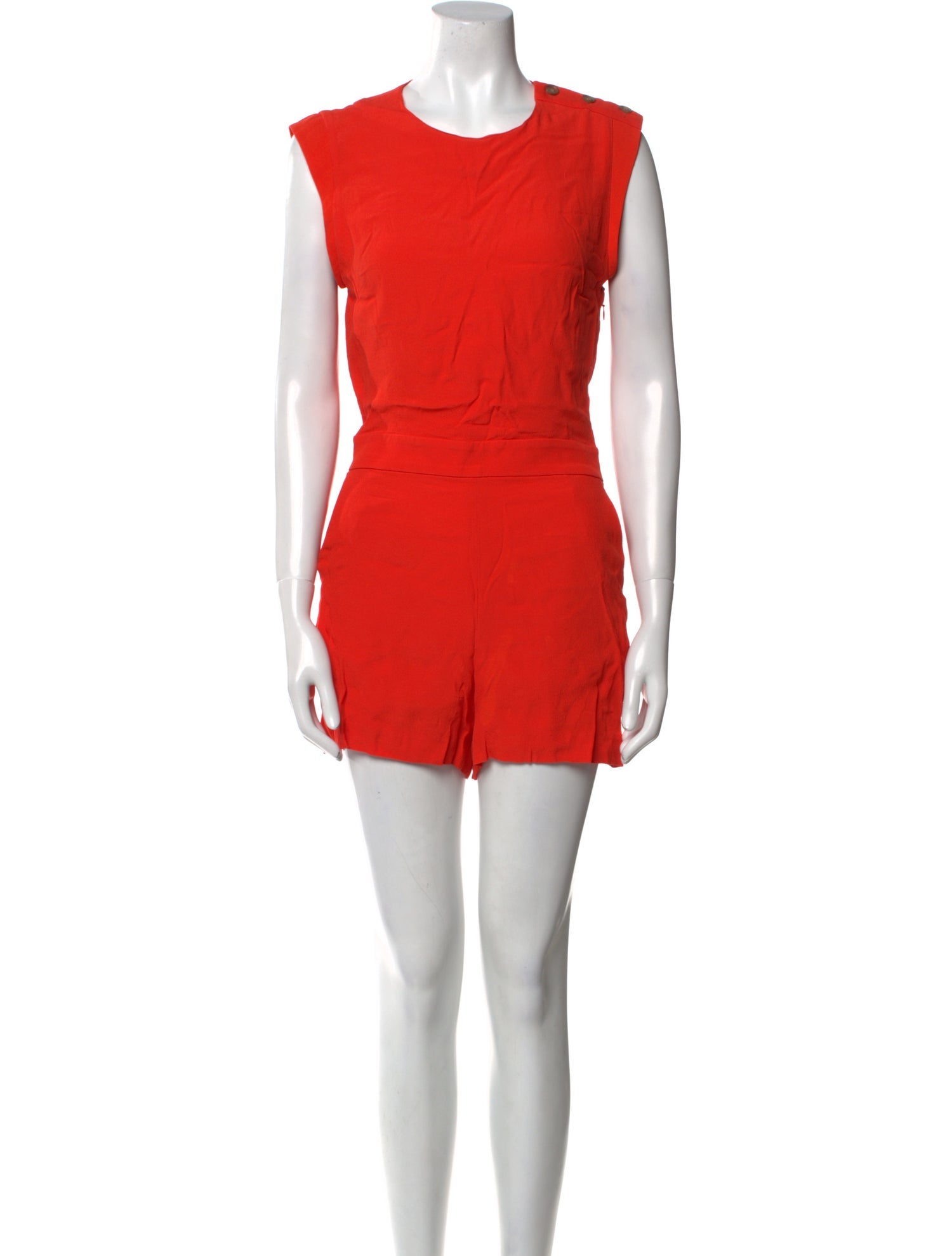 Veronica Beard Crew Neck Romper