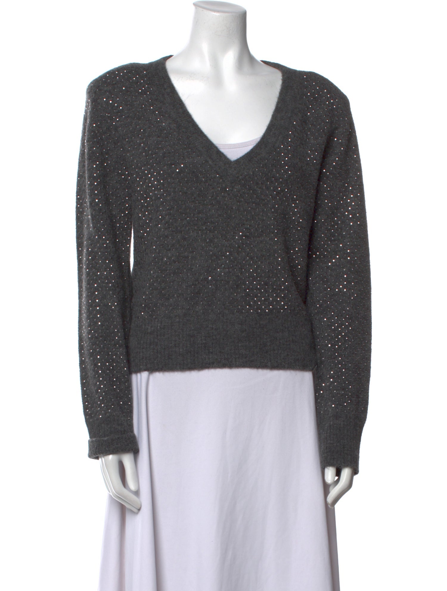 Veronica Beard V-Neck Sweater