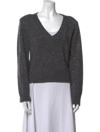 Veronica Beard V-Neck Sweater