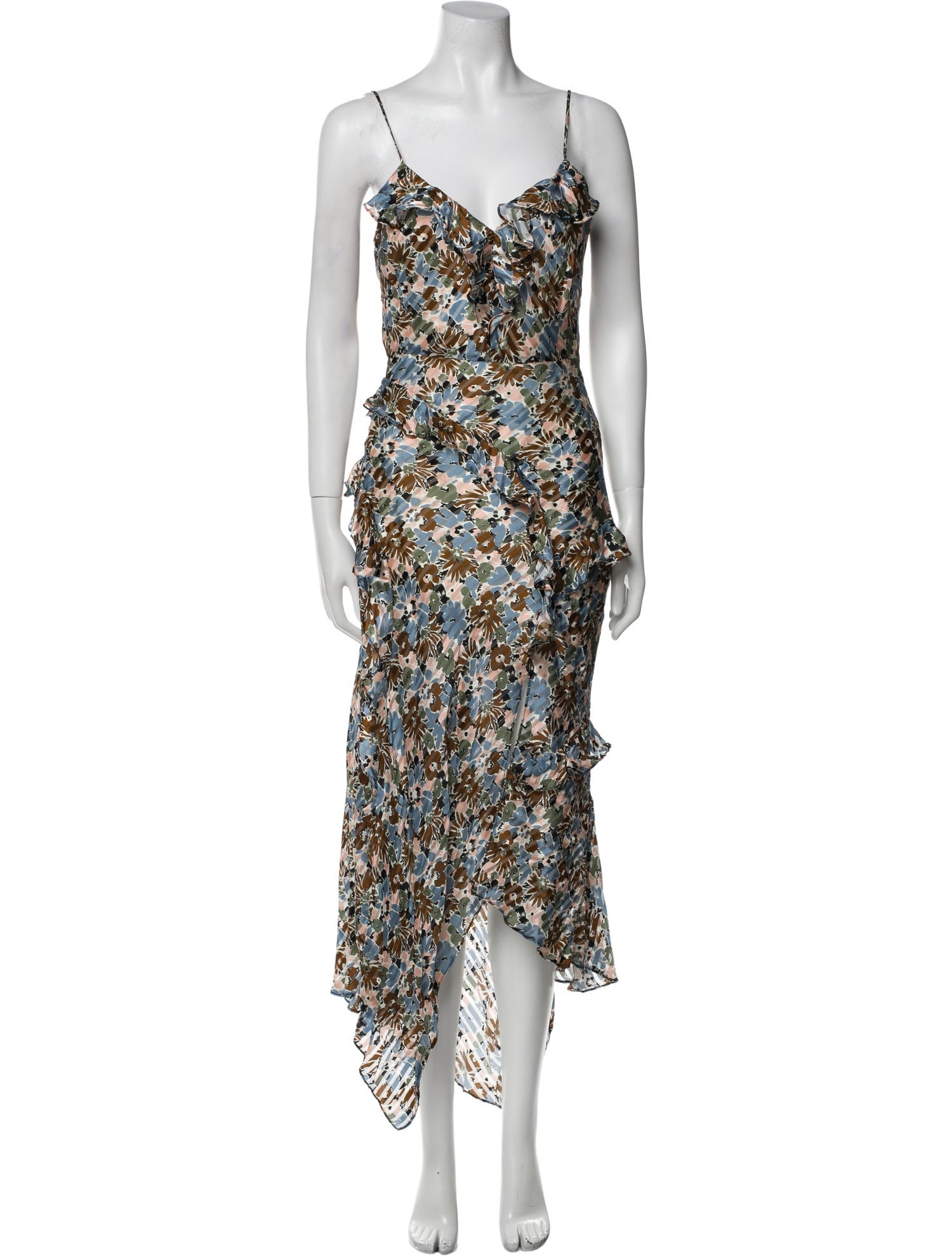 Veronica Beard Silk Long Dress