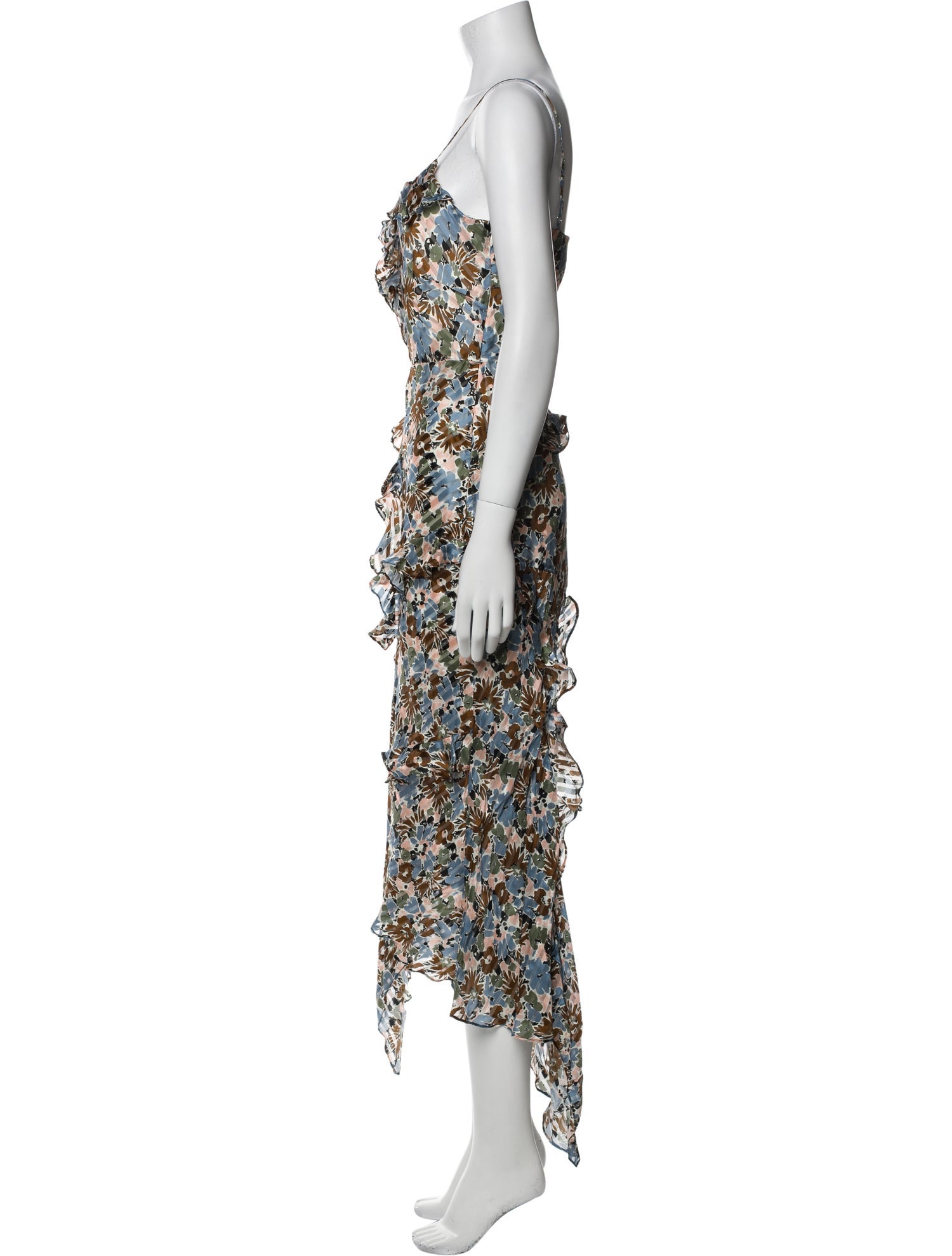 Veronica Beard Silk Long Dress