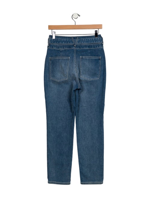 Veronica Beard High-Rise Wide Leg Jeans