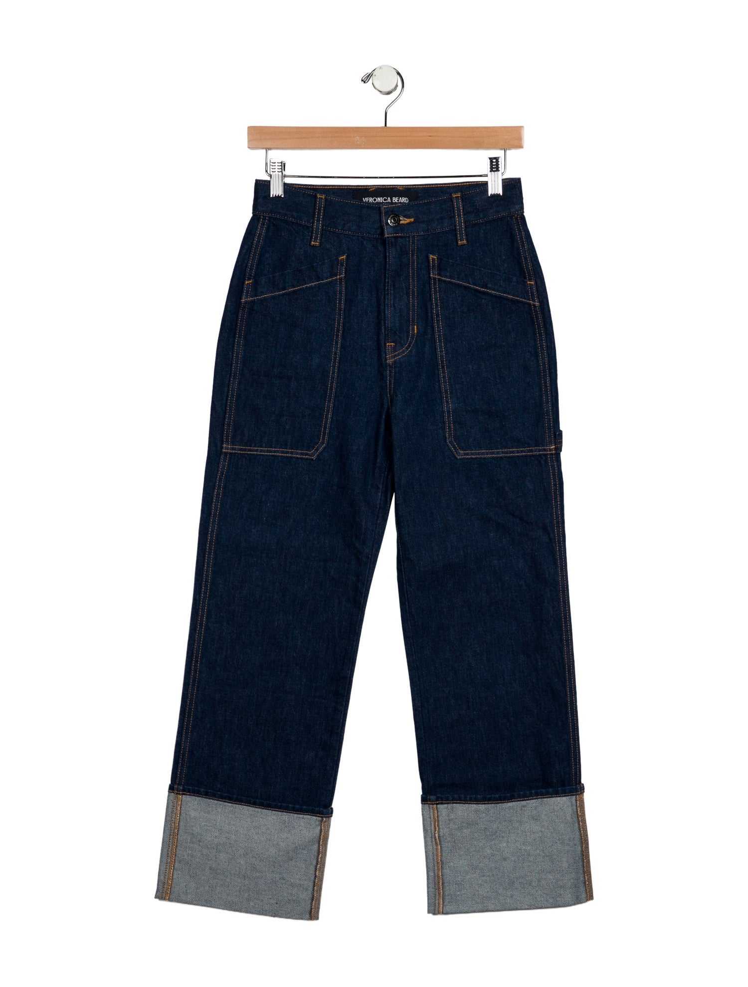 Veronica Beard High-Rise Wide Leg Jeans w/ Tags