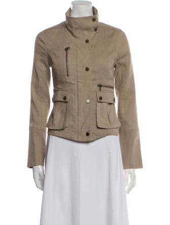 Veronica Beard Linen Utility Jacket