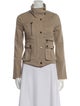 Veronica Beard Linen Utility Jacket