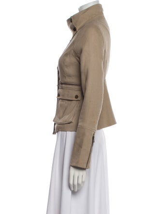 Veronica Beard Linen Utility Jacket