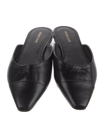 Veronica Beard Leather Mules