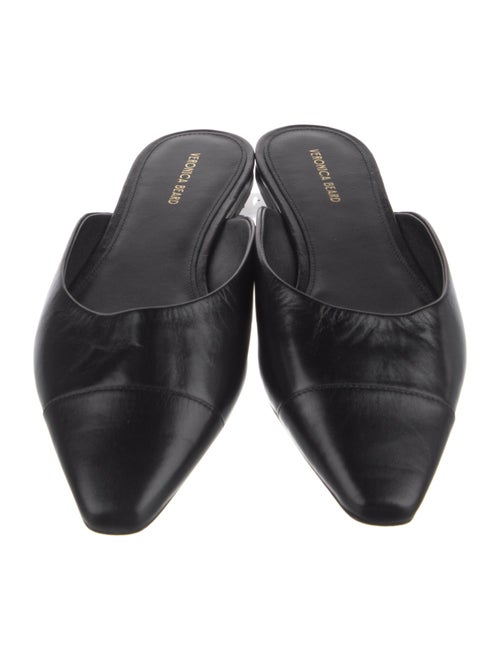 Veronica Beard Leather Mules