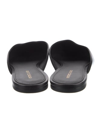 Veronica Beard Leather Mules