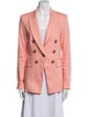 Veronica Beard Linen Striped Blazer
