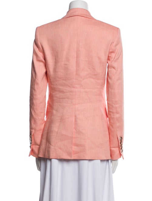 Veronica Beard Linen Striped Blazer