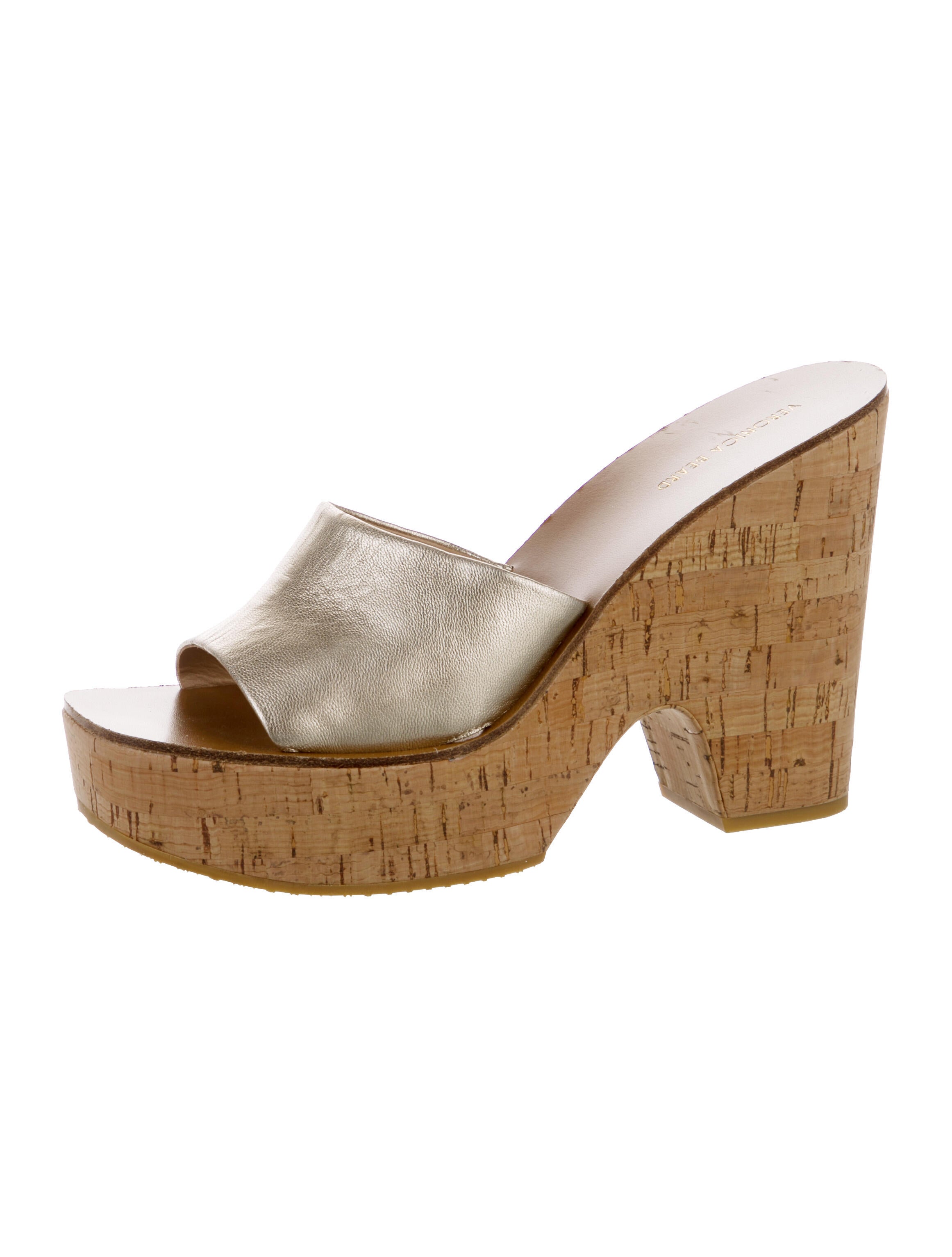 Veronica Beard Leather Slides