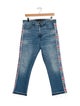 Veronica Beard High-Rise Straight Leg Jeans