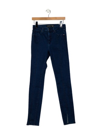 Veronica Beard Mid-Rise Skinny Leg Jeans