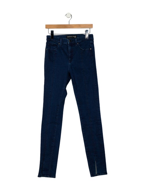 Veronica Beard Mid-Rise Skinny Leg Jeans