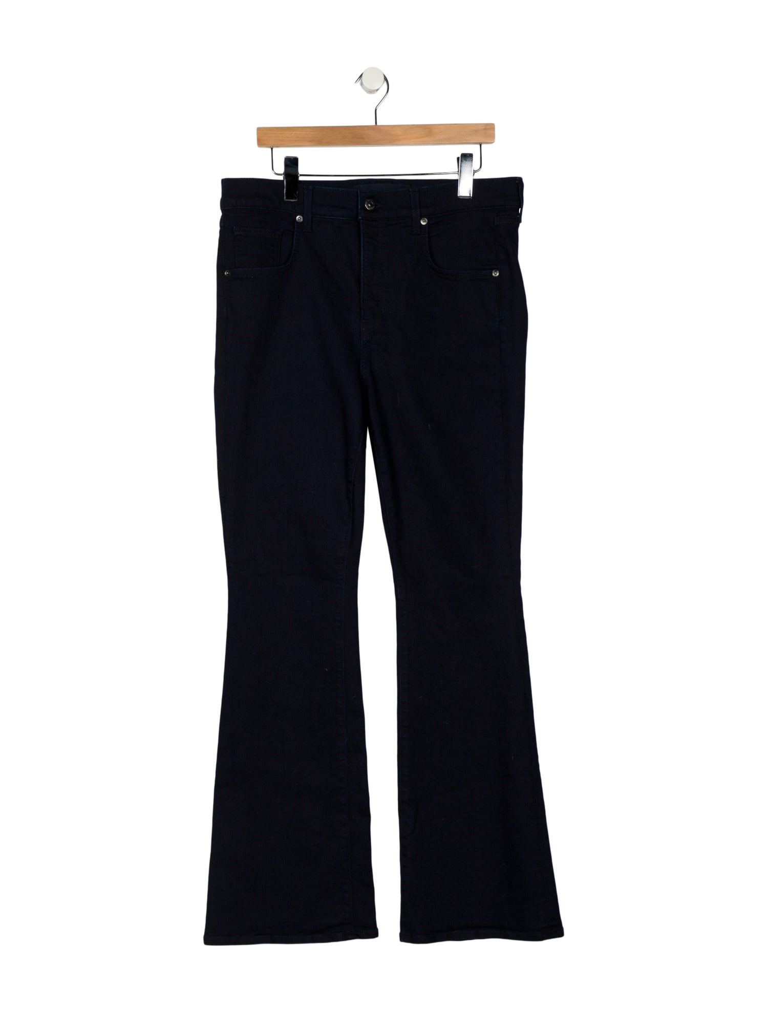 Veronica Beard High-Rise Wide Leg Jeans