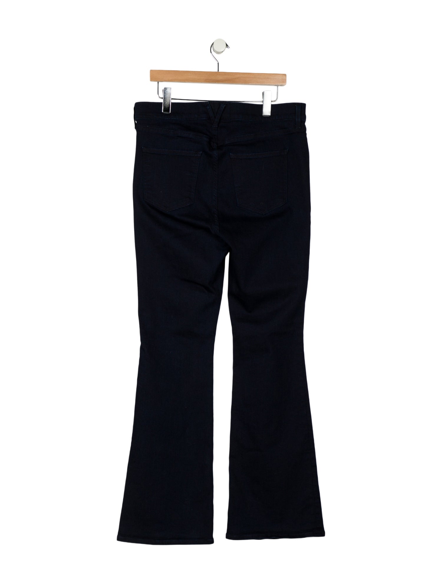 Veronica Beard High-Rise Wide Leg Jeans