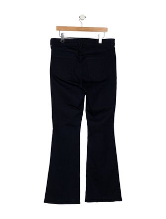 Veronica Beard High-Rise Wide Leg Jeans