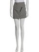 Veronica Beard Houndstooth Print Mini Skirt