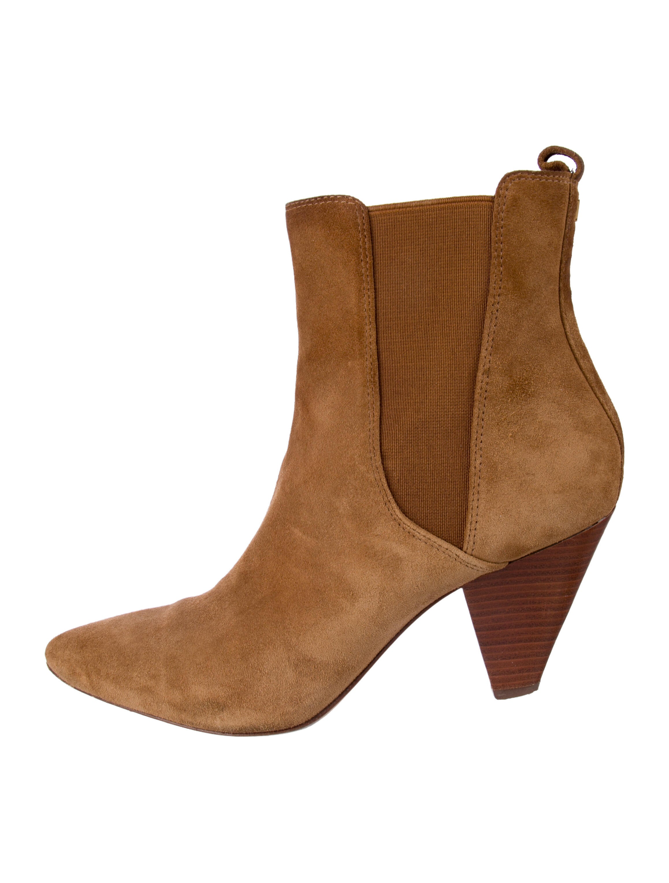 Veronica Beard Suede Chelsea Boots