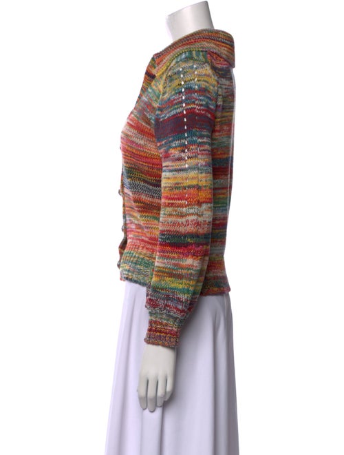 Veronica Beard Printed V-Neck Blouse