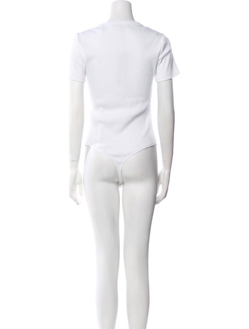 Veronica Beard Crew Neck Short Sleeve Bodysuit