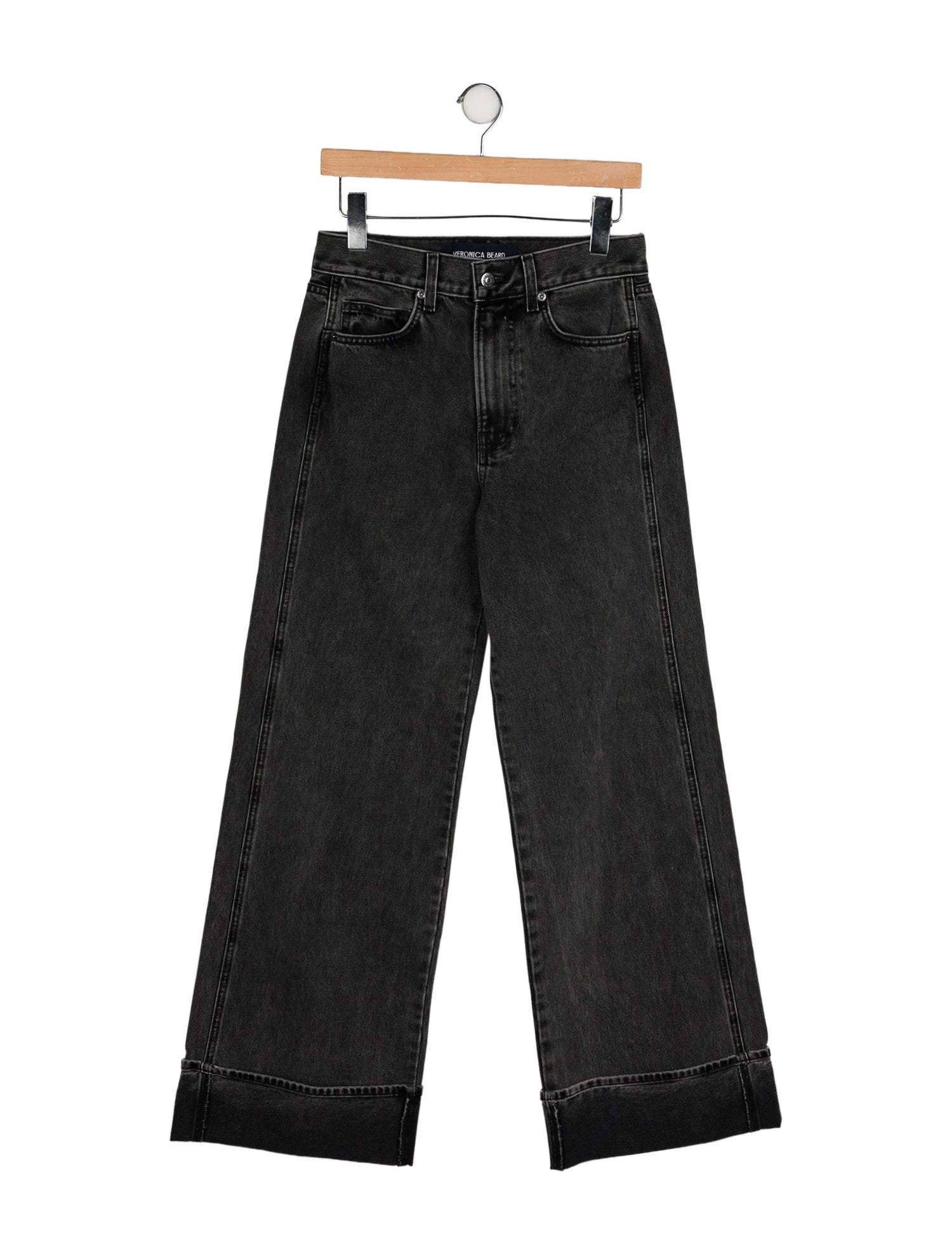 Veronica Beard Mid-Rise Wide Leg Jeans w/ Tags