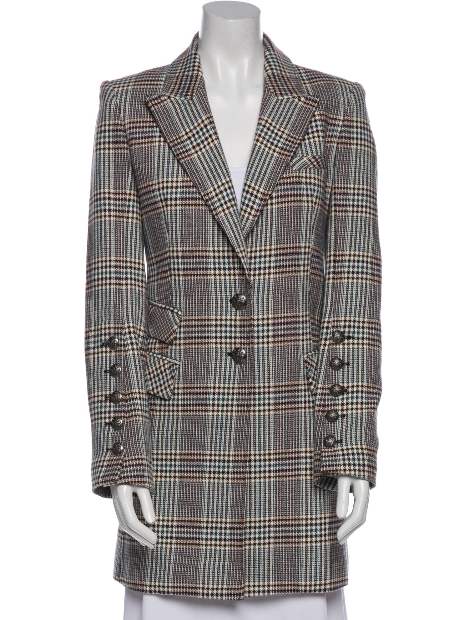 Veronica Beard Houndstooth Print Blazer