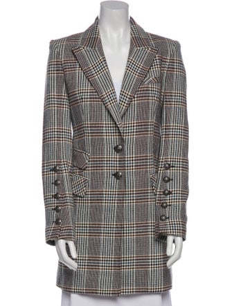 Veronica Beard Houndstooth Print Blazer