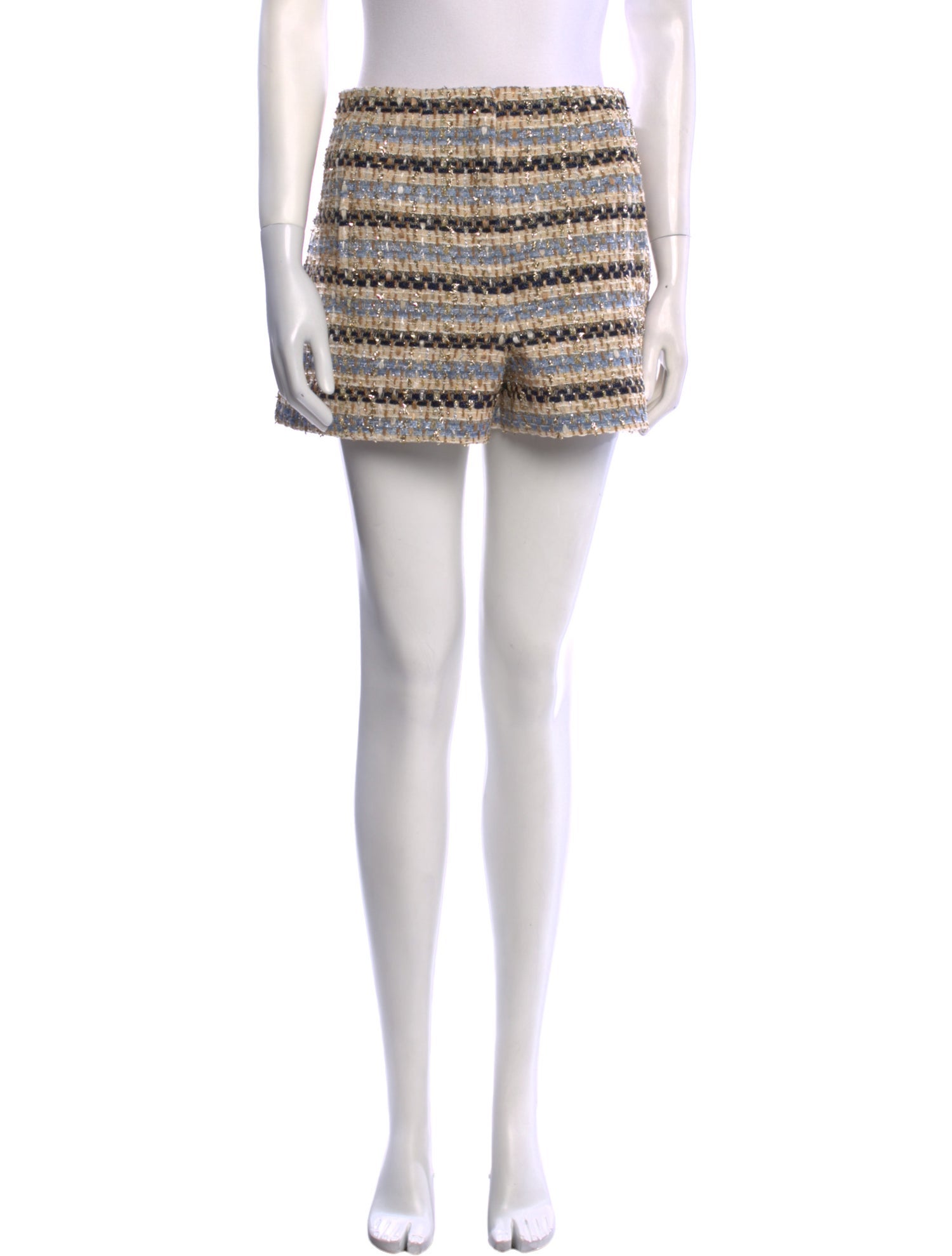 Veronica Beard Printed Mini Shorts