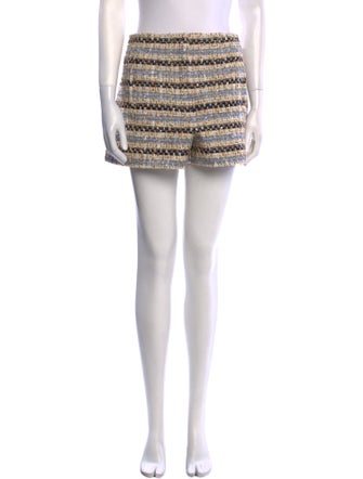 Veronica Beard Printed Mini Shorts