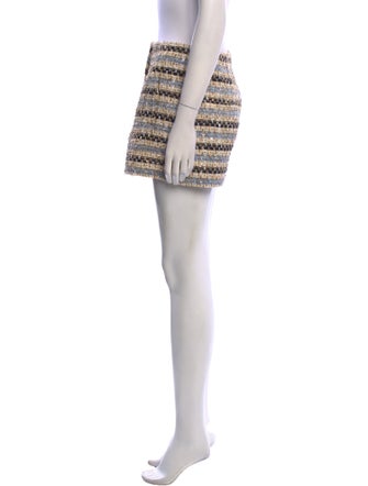 Veronica Beard Printed Mini Shorts