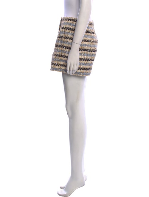 Veronica Beard Printed Mini Shorts